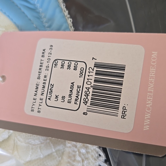 Cake Lingerie Soft-cup Maternity Nursing Bra Color: Sherbet 38D - Picture 6 of 6